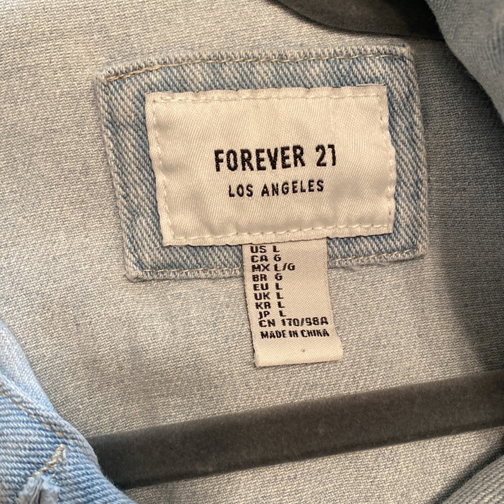 Distressed Denim Jacket - Picture 3 of 3